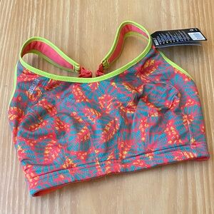 Shock Absorber Brand Multi Active Sports Bra S4490 Tropical Print US 30i